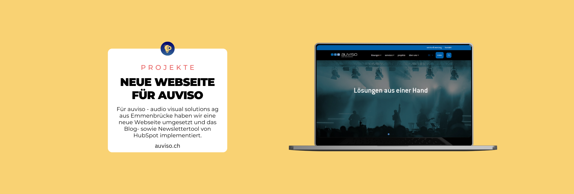 Neue Webseite für auviso.ch